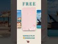 FREE Google Play Aesthetic Ocean Waves Live Wallpaper for Android ✨