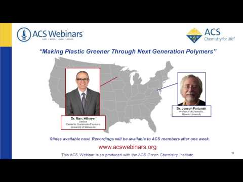 Making Plastics Greener Through Next Generation Polymers