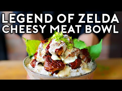 Cheesy Meat Bowl from Legend of Zelda Tears of the Kingdom  Arcade with Alvin