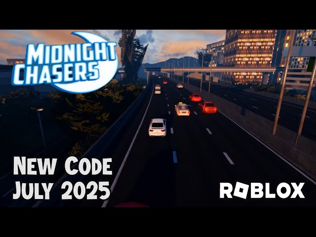 Roblox Midnight Chasers: Highway Racing New Code July 2025 - YouTube