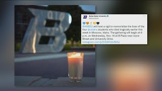 Boise State University to hold vigil for students killed in Moscow
