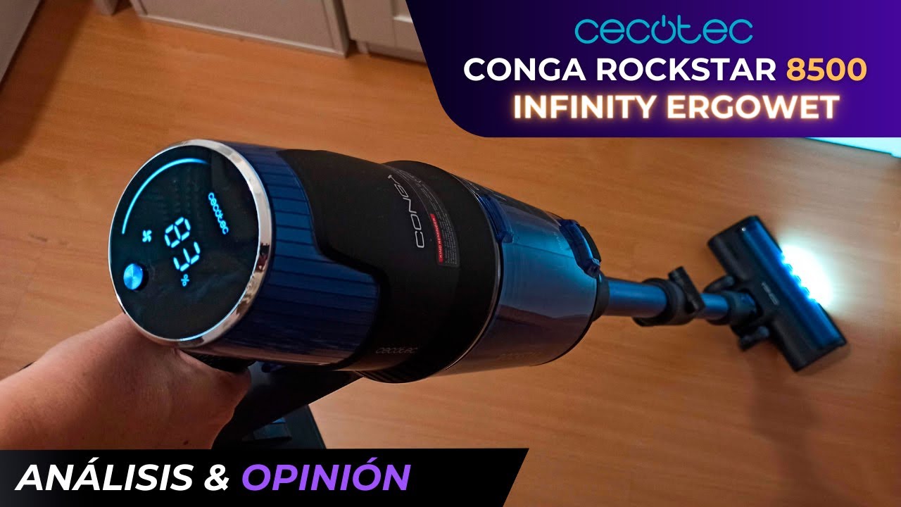 Cecotec presenta Conga Rockstar 8500 Infinity ErgoWet Animal Turbo