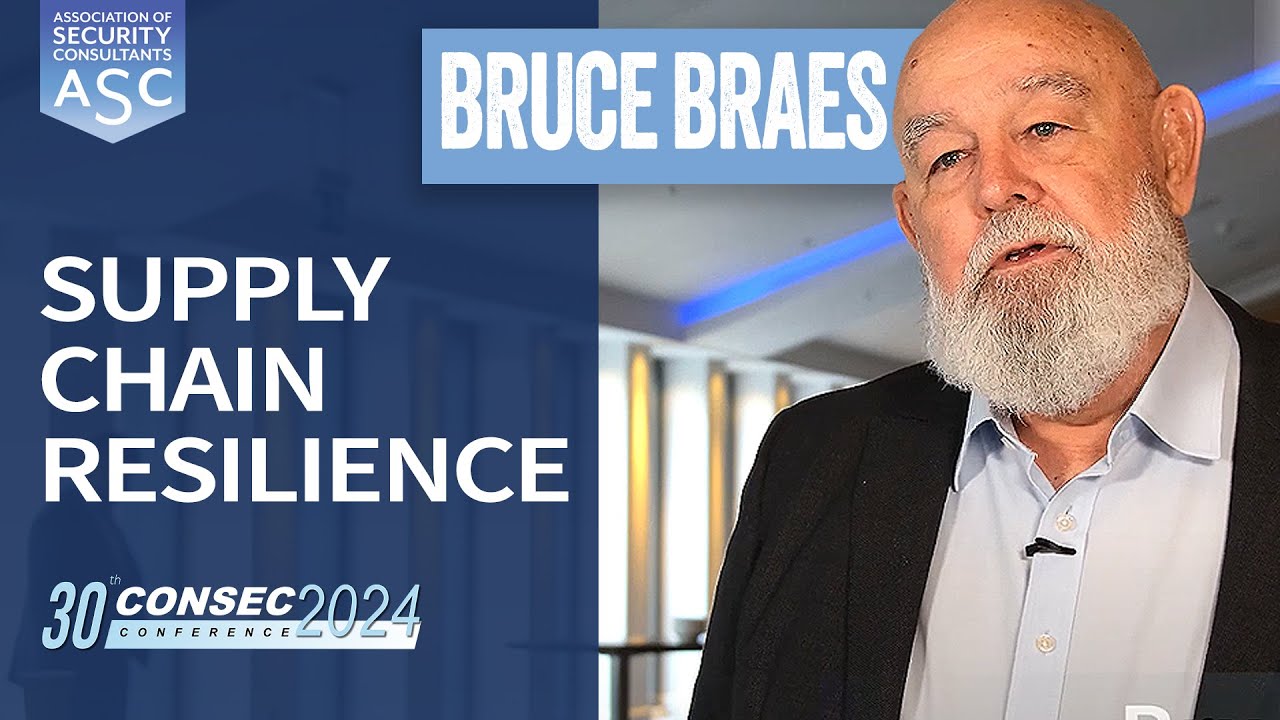 Supply Chain Resilience in a Permacrisis World | Bruce Braes, Buro Happold l CONSEC 2024