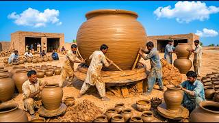 Extreme Method - Stani Workshop Produces Clay Jars Manually