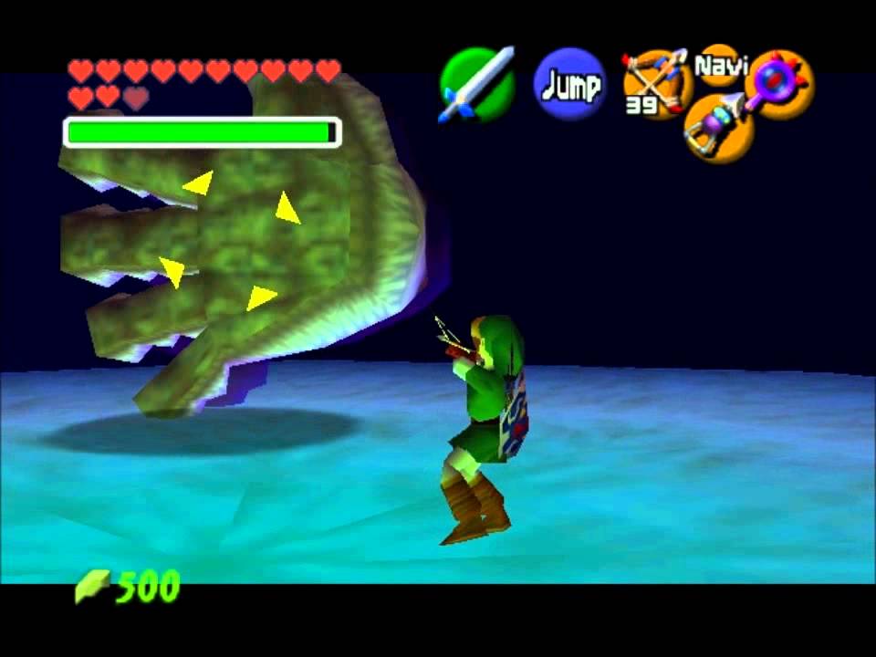 Legend of Zelda Ocarina of Time seventh boss Bongo Bongo YouTube