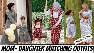 Mother and daughter matching outfit collections-2 | mom N mini