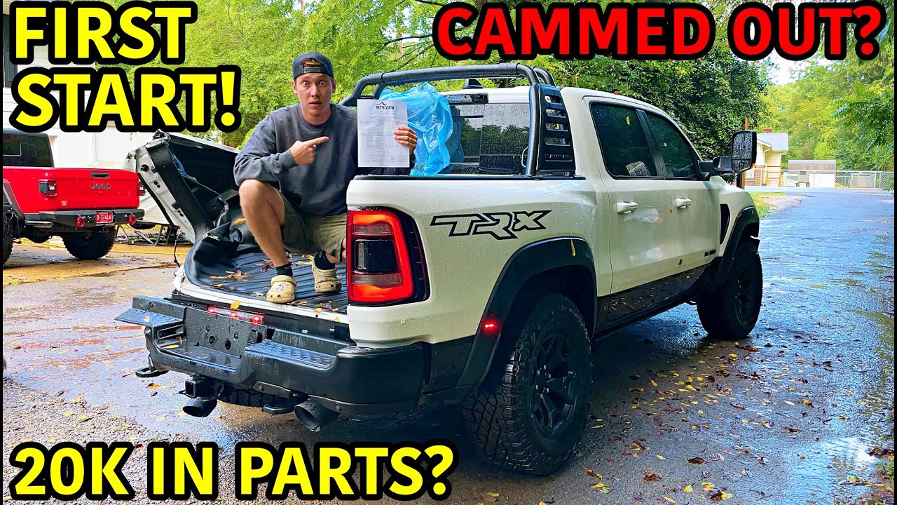 Rebuilding A Wrecked 2021 Ram TRX Part 2