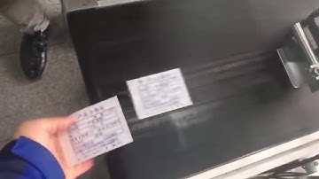 Meenjet MX4 Printing Product Info on Card Stock