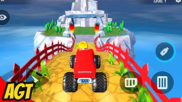 Car Stunts Climb 3D - Stunt Car Level 1 to 15 - Android Gameplay 1