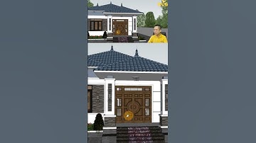 Hình Thức Biệt Thự 1 Tầng Đẹp Lục Nam Bắc Giang - S.HCG.191