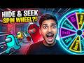 AMONG US LIVE 🔴 HIDE &amp; SEEK 😱 SPIN THE WHEEL 🎯 PLAYING WITH SUBSCRIBERS