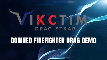 VIKCTIM Drag Strap Downed Firefighter Drag Training Video