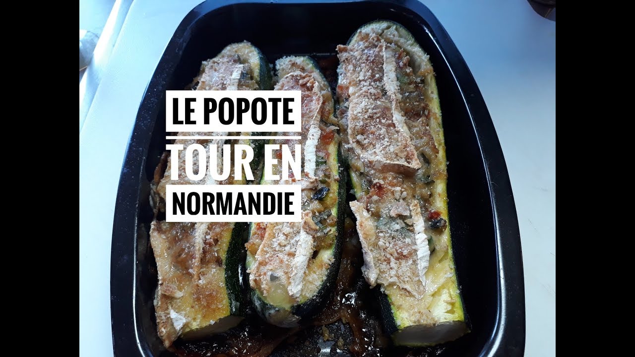 COURGETTES FARCIES au CAMEMBERT #Tour de France 🇫🇷 Gourmand