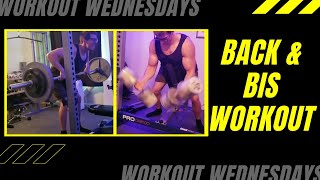 Back &amp; Bis Workout | Workout Wednesdays | Nick&#39;s Program Workout 3