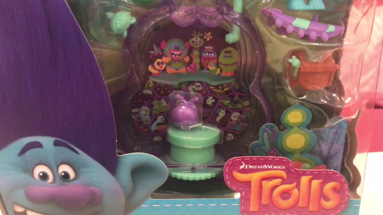 Trolls Bunker Critter Pod Unboxing & Review - Glow In The Dark Pod Playset & Branch