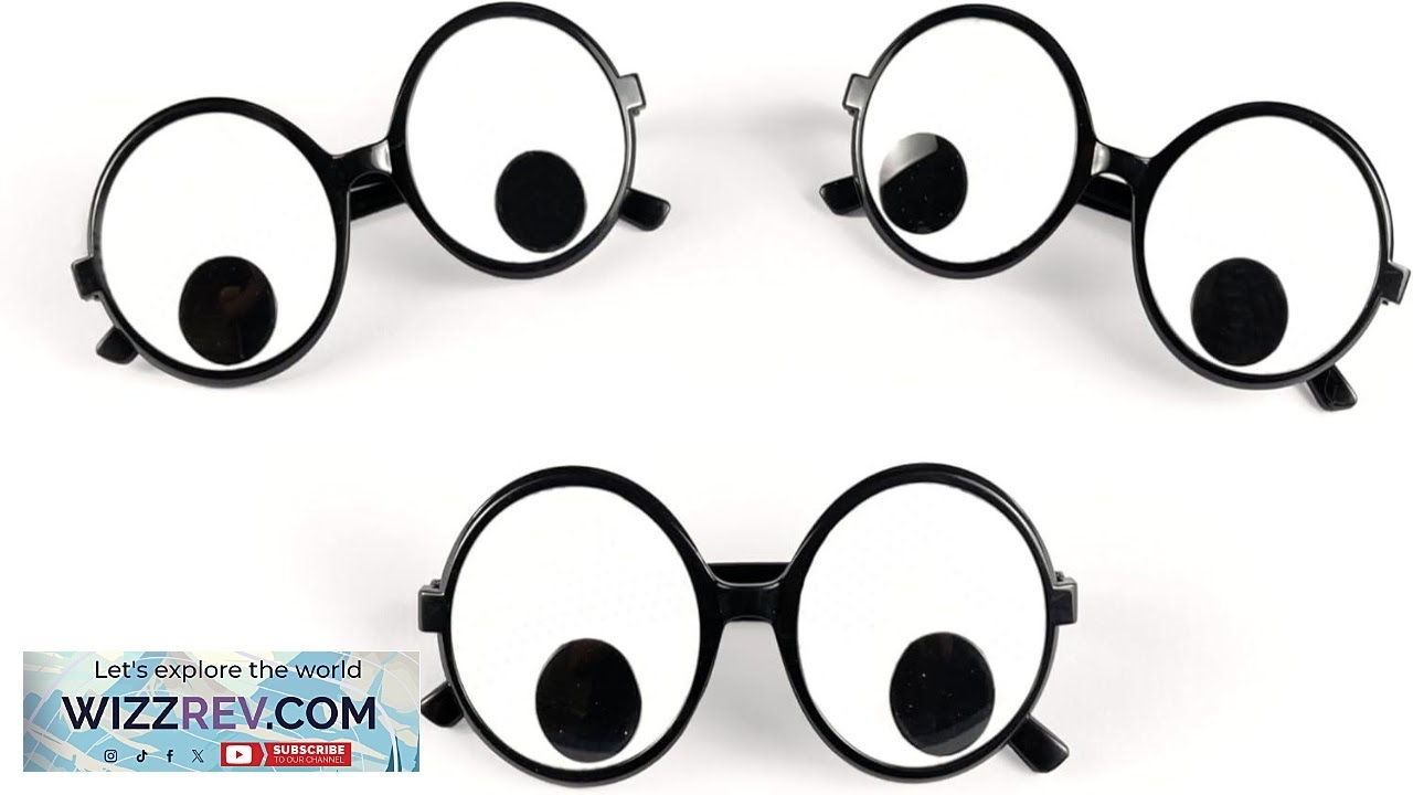 Очки-игрушки, забавный костюм, двигающиеся глаза, необычные очки, забавные аксессуары для очков