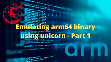 Unicorn Emulation - Emulating arm64 binary using Unicorn Emulation (Part 1)