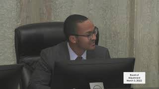 Oklahoma City Board of Adjustment - March 3, 2022