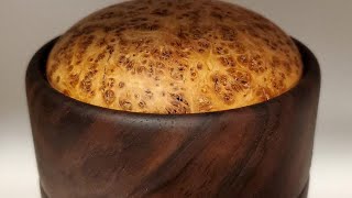 Woodturning | End Grain Lidded Box