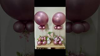 Table balloon centrepiece #balloons #balloon #decoration #balloondecorations #balloondesign