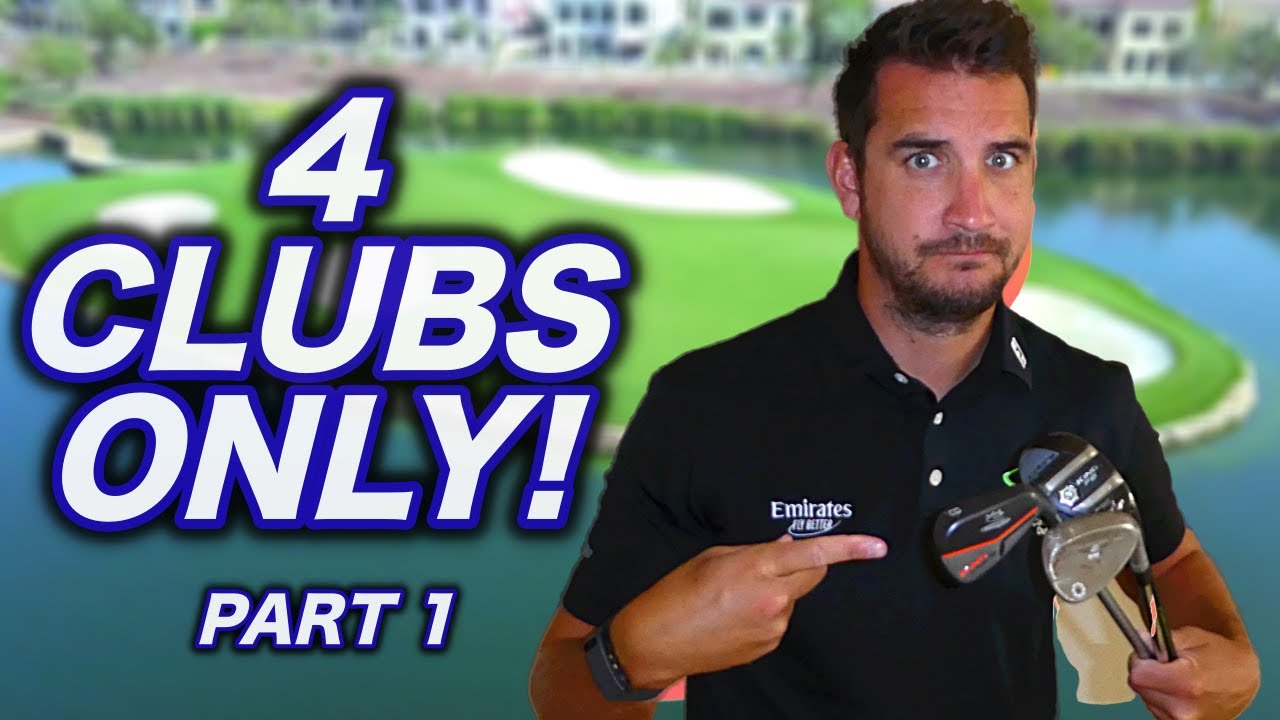CAN I PLAY GOLF WITH ONLY 4  CLUBS?