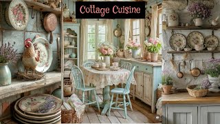 NewORGANIZE & REFRESH KITCHENS: 100 Creative Ways to Bring Spring into Your Kitchen |Shabby Chic