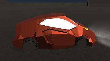 Unity Car Crash Damage Simulation