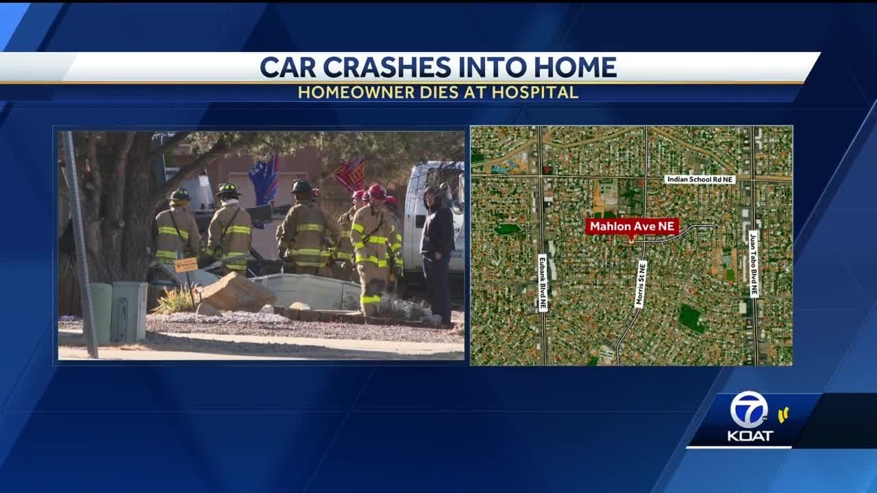 One dead after car crashes into home - YouTube