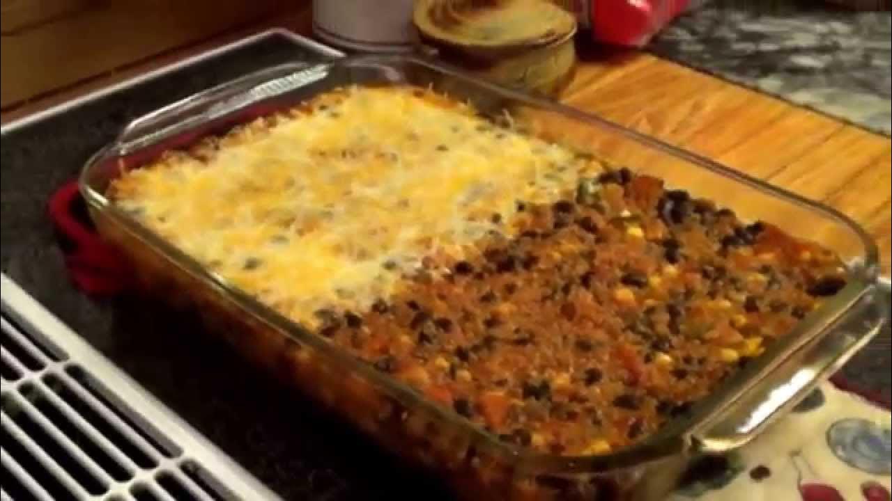 Black Bean and Quinoa Enchilada Bake YouTube