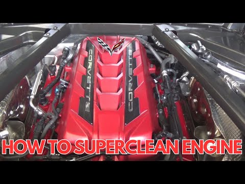 C8 Corvette: How To Detail Engine Like a Pro