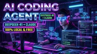 Build an Autonomous AI Coding Agent in Python (Claude Code & DeepSeek-R1) [1080p Masterclass]