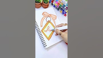 Front Page Design For School Project🌷#shorts #youtubeshorts #projectfile #art |