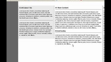 creating a page layout with the Dreamweaver extension CSS Sculptor 2