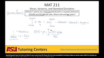 Mean, Variance, and Standard Deviation #7
