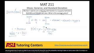 Mean, Variance, and Standard Deviation #7