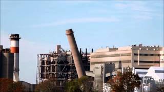 Coal Stack Demolition 11 8 2015