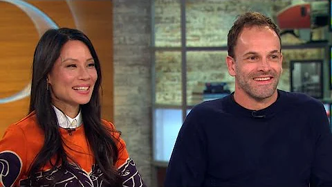 Lucy Liu and Jonny Lee Miller on fifth season of "...