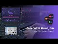 Generative music jam using riffer chordjam  playbeat by audiomodern