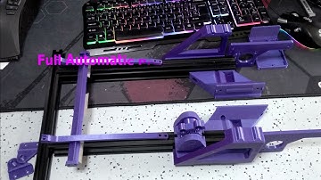 Fully automatic 3D Printing Prusa i3 MK3S + MMU2S (automatic part ejection system)