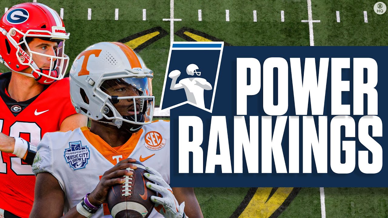 College Football Power Rankings: Ohio State JUMPS Bama, Tennessee keeps rising | CBS Sports HQ