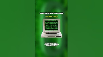 Tanpa Sistem Ini, Semua Komputer Tidak Akan Pernah Tercipta. || Binary code