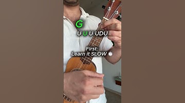 Learn This CRAZY Strum in 20 Seconds! 🌶️🔥#ukulele #tutorial