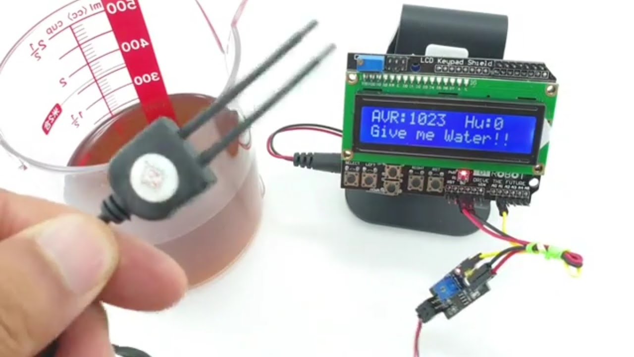 How to use the HD-38 Soil Humidity Sensor with Arduino | Project ...