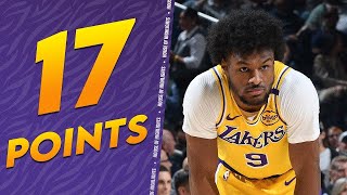 🔥 Bronny James Scores 17 Points in Lakers' Preseason Finale! | Impressive Stats Debut 🏀