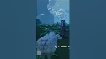 The forecast? 100% chance of wooly cuteness. #indiegame #gaming #creaturecollecting #cozygames