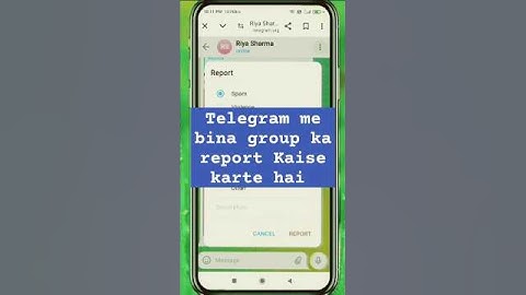 How To Report Spam On Telegram | Telegram Scam #shorts #telegram #telegram scam #telegram spam
