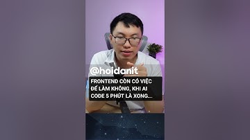 Chuyện AI thay thế dev Frontend trong 5 phút