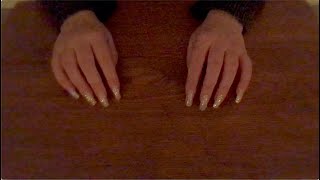 ASMR | Scratching ONLY, wooden table, intense, crisp, no talking