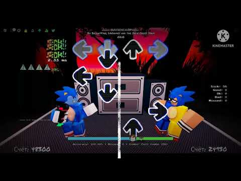 Burning In Hell But TGT Sonic And Phantasm Sonic Sings It In Funky Friday
