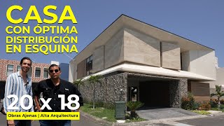 CASA con ÓPTIMA DISTRIBUCIÓN en ESQUINA de MÁRMOL y CHUKUM | Obras Ajenas | Alta Arquitectura